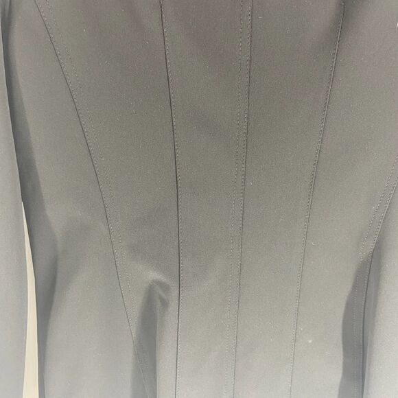 Violet black structured puff sleeve blazer Womens IT 40 US 6 NWT - Picture 6 of 7